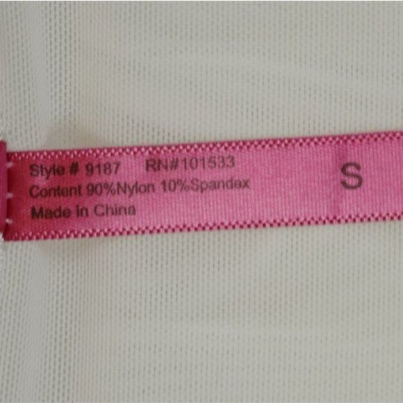 Seven 'Til Midnight Women's Small White Ruffled 2 Piece Lingerie Set - Picture 10 of 11